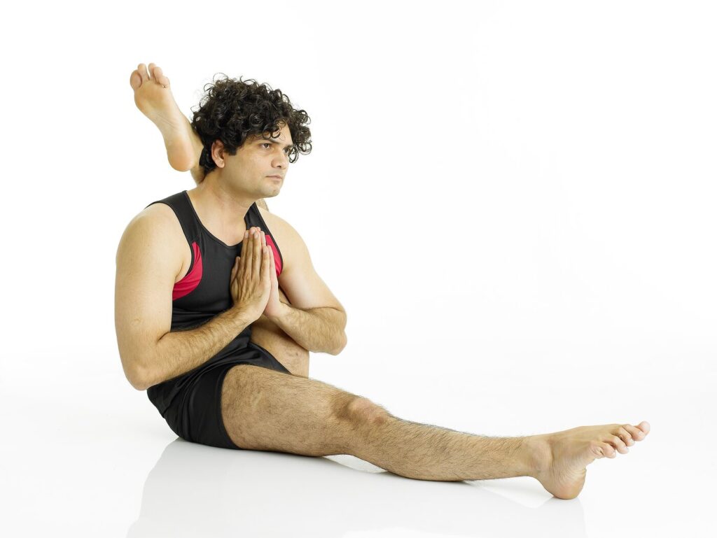 Eka Pada Sirsasana – Bein hinter dem Kopf